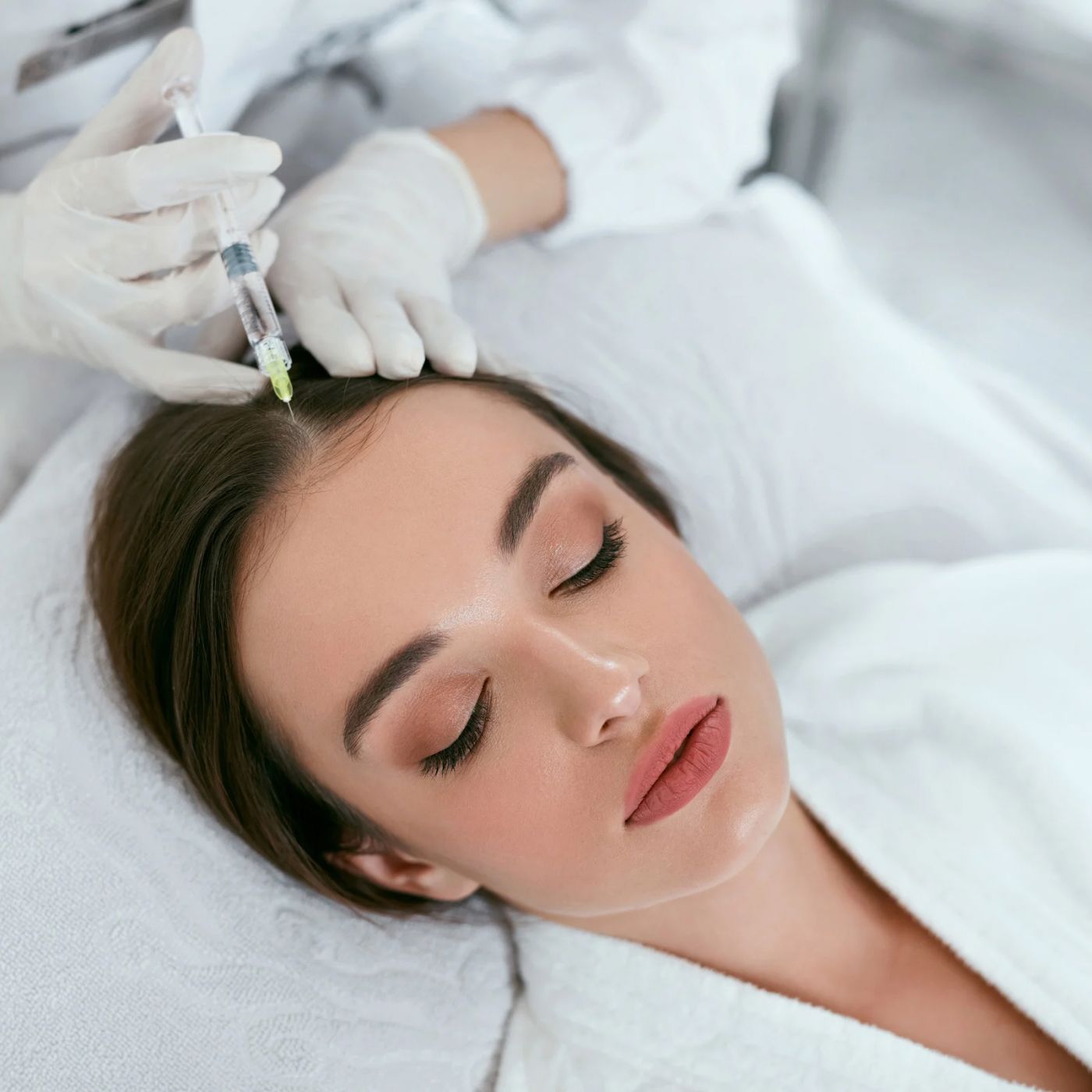 Mesotherapie für Hals und Dekolleté